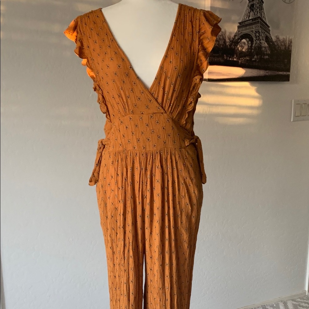Patrons of Peace Mustard jumpsuit